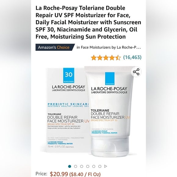 La Roche-Posay 30 SPF Face Moisturizer 3 pack - Picture 6 of 6